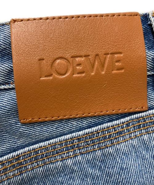 LOEWE（ロエベ）LOEWE (ロエベ) アナグラムデニムパンツ インディゴ サイズ:34の古着・服飾アイテム
