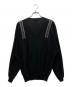 Jean Paul GAULTIER (ジャンポールゴルチェ) メジャーデザインVネックニット ブラック サイズ:40：10000円