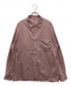 AURALEEオーラリー）の古着「WASHED FINX TWILL SHIRT」｜パープル