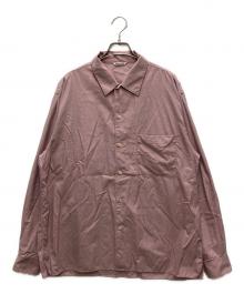 AURALEE（オーラリー）の古着「WASHED FINX TWILL SHIRT」｜パープル