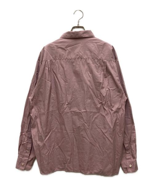 AURALEE（オーラリー）AURALEE (オーラリー) WASHED FINX TWILL SHIRT パープル サイズ:5の古着・服飾アイテム