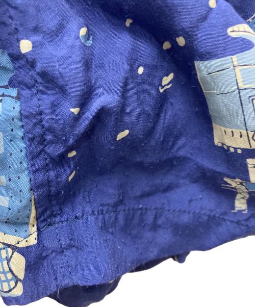 Porter Classic（ポータークラシック）Porter Classic (ポータークラシック) JOURNAL STANDARD (ジャーナルスタンダード) SHOWFOLK ALOHA SHIRT ブルー サイズ:Lの古着・服飾アイテム