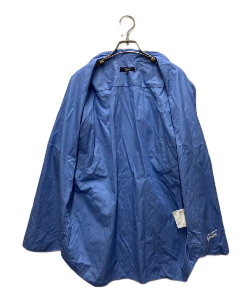 COMME des GARCONS HOMME（コムデギャルソン オム）COMME des GARCONS HOMME (コムデギャルソン オム) 綿ブロード ロゴ 半袖シャツ ブルー サイズ:Sの古着・服飾アイテム