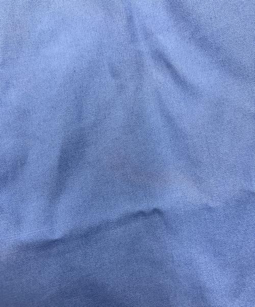 COMME des GARCONS HOMME（コムデギャルソン オム）COMME des GARCONS HOMME (コムデギャルソン オム) 綿ブロード ロゴ 半袖シャツ ブルー サイズ:Sの古着・服飾アイテム