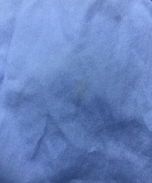 COMME des GARCONS HOMME（コムデギャルソン オム）COMME des GARCONS HOMME (コムデギャルソン オム) 綿ブロード ロゴ 半袖シャツ ブルー サイズ:Sの古着・服飾アイテム