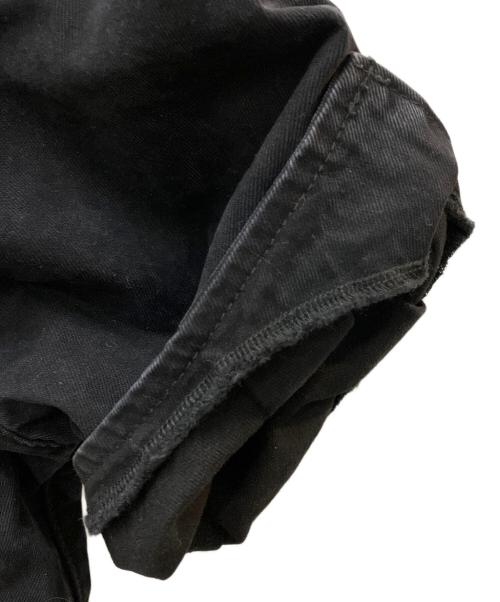 la peau de gem（ラポドゥジェム）la peau de gem (ラポドゥジェム) toggle blouse ブラック サイズ:FREEの古着・服飾アイテム