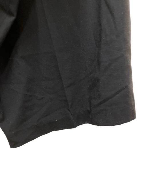 la peau de gem（ラポドゥジェム）la peau de gem (ラポドゥジェム) button slacks ブラック サイズ:36の古着・服飾アイテム