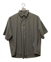 Graphpaper（グラフペーパー）の古着「26ss Flex Tricot S/S Pullover Shirt」｜グレー
