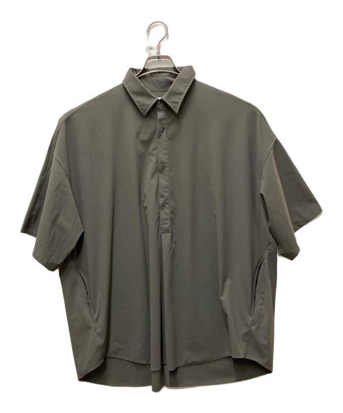 Graphpaper（グラフペーパー）Graphpaper (グラフペーパー) 26ss Flex Tricot S/S Pullover Shirt グレー サイズ:o/sの古着・服飾アイテム