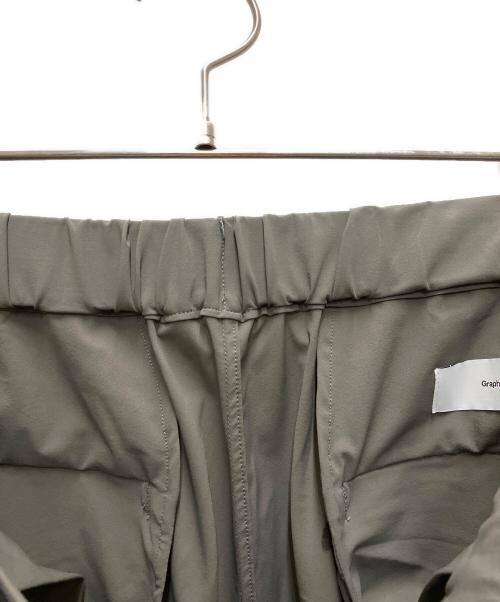 Graphpaper（グラフペーパー）Graphpaper (グラフペーパー) 26SS Flex Tricot Wide Tapered Chef Pants グレー サイズ:1の古着・服飾アイテム