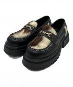 THEWOLFザウルフ）の古着「24SS Special Edition Chunky Loafer」｜ブラック