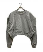 AMOMMAアモマ）の古着「PUFF SLEEVE SWEAT」｜グレー