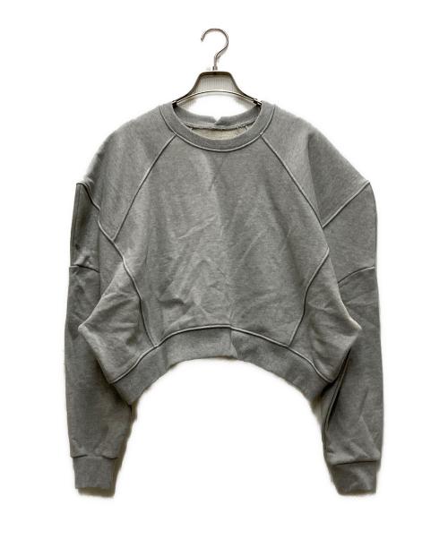 AMOMMA（アモマ）AMOMMA (アモマ) PUFF SLEEVE SWEAT グレー サイズ:FREEの古着・服飾アイテム