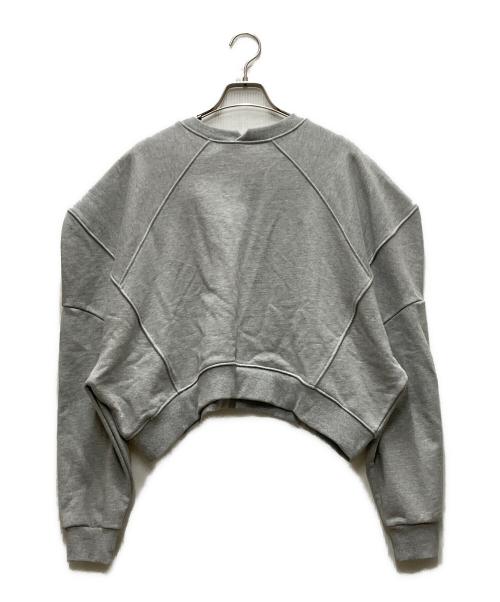 AMOMMA（アモマ）AMOMMA (アモマ) PUFF SLEEVE SWEAT グレー サイズ:FREEの古着・服飾アイテム