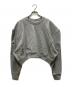 AMOMMA（アモマ）の古着「PUFF SLEEVE SWEAT」｜グレー