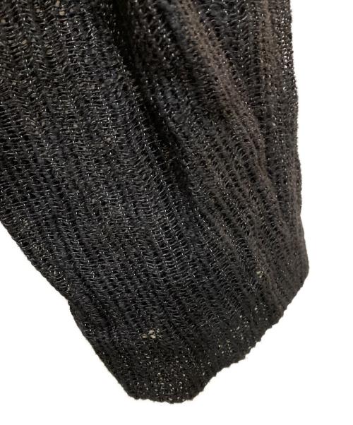 la peau de gem（ラポドゥジェム）la peau de gem (ラポドゥジェム) dry mesh jacket la ブラック サイズ:FREEの古着・服飾アイテム