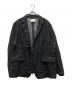 la peau de gem（ラポドゥジェム）の古着「dry mesh jacket la」｜ブラック