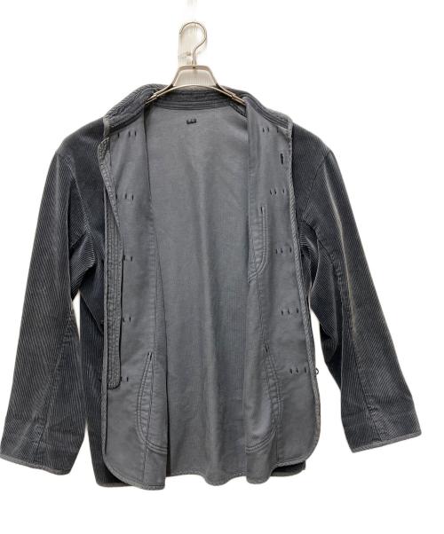 Porter Classic（ポータークラシック）Porter Classic (ポータークラシック) コーデュロイチャイナジャケット ブラック サイズ:3の古着・服飾アイテム