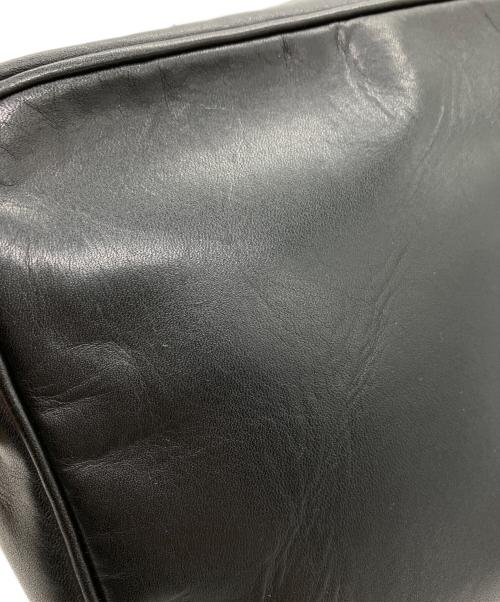 PORTER（ポーター）PORTER (ポーター) SORT レザークラッチバッグ ブラックの古着・服飾アイテム