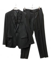 EMPORIO ARMANI（エンポリオ アルマーニ）の古着「シングルボタンセットアップ」｜ブラック