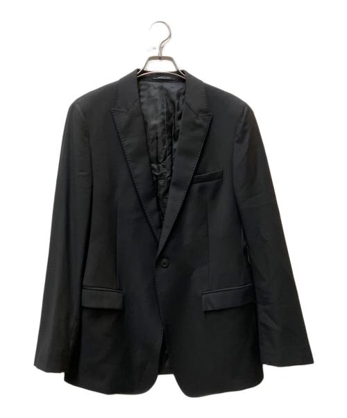 EMPORIO ARMANI（エンポリオ アルマーニ）EMPORIO ARMANI (エンポリオ アルマーニ) シングルボタンセットアップ ブラック サイズ:50の古着・服飾アイテム