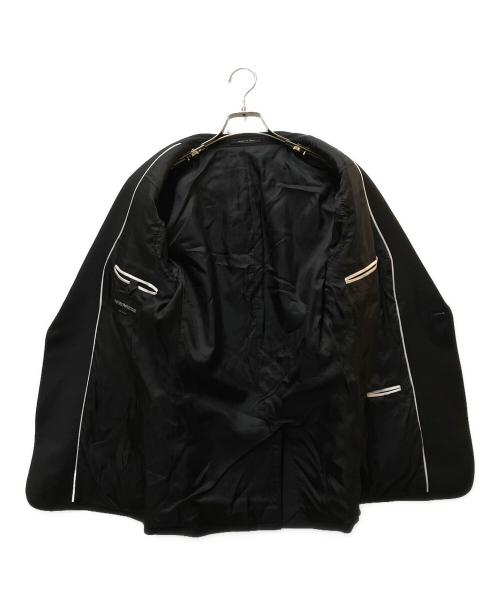 EMPORIO ARMANI（エンポリオ アルマーニ）EMPORIO ARMANI (エンポリオ アルマーニ) シングルボタンセットアップ ブラック サイズ:50の古着・服飾アイテム