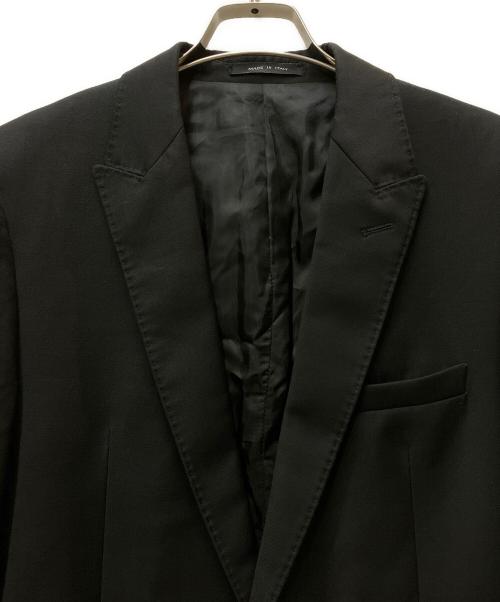 EMPORIO ARMANI（エンポリオ アルマーニ）EMPORIO ARMANI (エンポリオ アルマーニ) シングルボタンセットアップ ブラック サイズ:50の古着・服飾アイテム