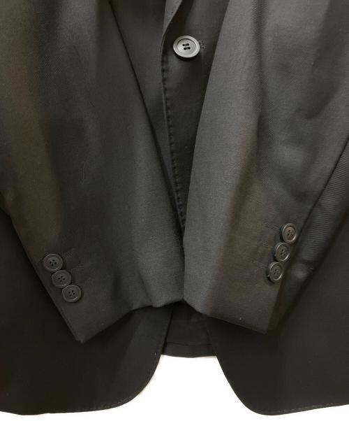 EMPORIO ARMANI（エンポリオ アルマーニ）EMPORIO ARMANI (エンポリオ アルマーニ) シングルボタンセットアップ ブラック サイズ:50の古着・服飾アイテム