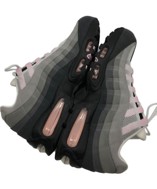 NIKE（ナイキ）NIKE (ナイキ) W AIR MAX 95 OG グレー×ピンク サイズ:27.5の古着・服飾アイテム
