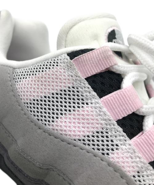 NIKE（ナイキ）NIKE (ナイキ) W AIR MAX 95 OG グレー×ピンク サイズ:27.5の古着・服飾アイテム