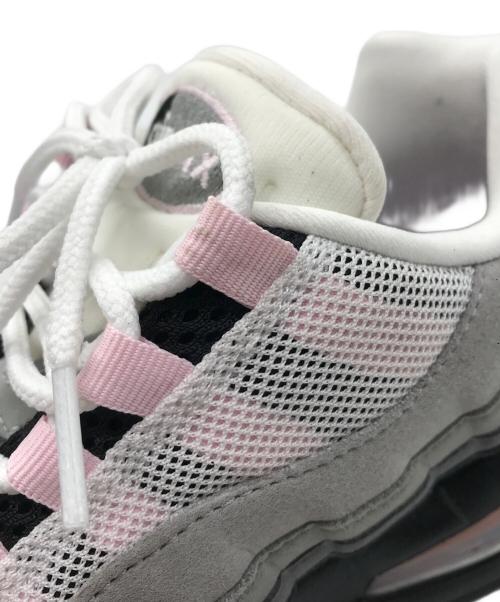 NIKE（ナイキ）NIKE (ナイキ) W AIR MAX 95 OG グレー×ピンク サイズ:27.5の古着・服飾アイテム