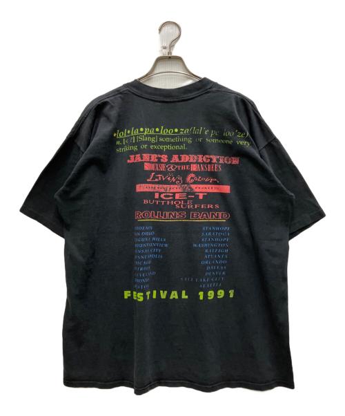 LOLLAPALOOZA（ロラパルーザ）Lollapalooza (ロラパルーザ) 90s Vintage Tee ブラック サイズ:XLの古着・服飾アイテム