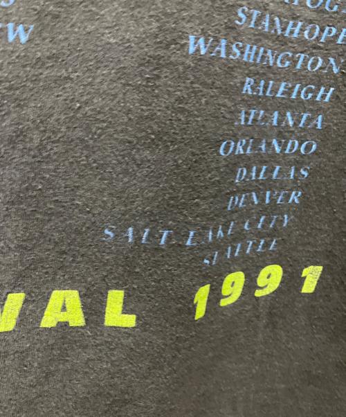 LOLLAPALOOZA（ロラパルーザ）Lollapalooza (ロラパルーザ) 90s Vintage Tee ブラック サイズ:XLの古着・服飾アイテム