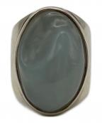 R.ALAGANララガン）の古着「BOROCCO RING  jadeite」｜シルバー×スカイブルー