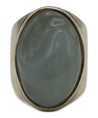 RALAGAN BOROCCO RING リング　ララガン　JADEITE 中古・古着通販】R.ALAGAN (ララガン) BOROCCO RING jadeite シルバー