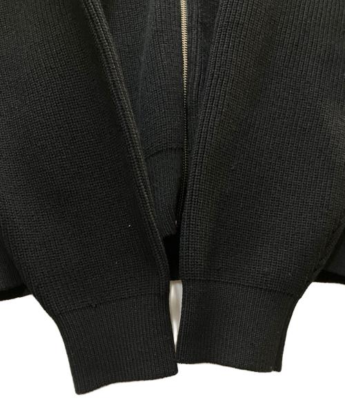 FRED PERRY（フレッドペリー）FRED PERRY (フレッドペリー) BEAMS (ビームス) 別注ドライバーズニット ブラック サイズ:Mの古着・服飾アイテム