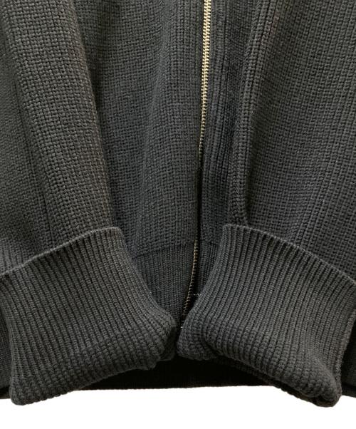 FRED PERRY（フレッドペリー）FRED PERRY (フレッドペリー) BEAMS (ビームス) 別注ドライバーズニット ブラック サイズ:Mの古着・服飾アイテム