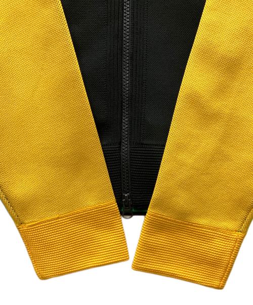 adidas（アディダス）adidas (アディダス) Knit Track Jacket ブラック×イエロー サイズ:XSの古着・服飾アイテム