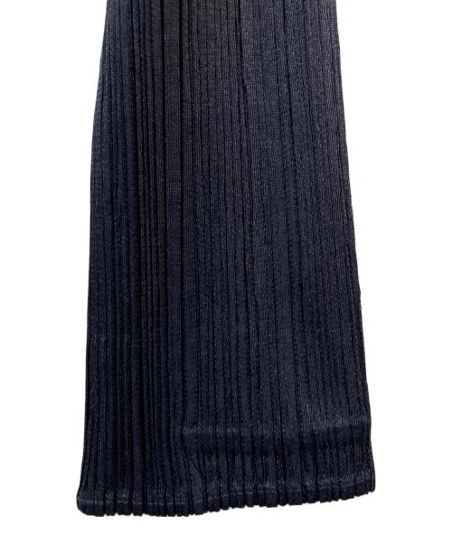 PLEATS PLEASE（プリーツプリーズ）PLEATS PLEASE (プリーツプリーズ) プリーツカットソー ネイビー サイズ:3の古着・服飾アイテム