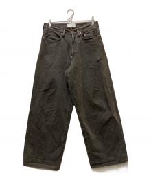 carservice×SUGARHILL（カーサービス×シュガーヒル）の古着「26SS CS MODERN DENIM WIDE CUT」｜ブラック