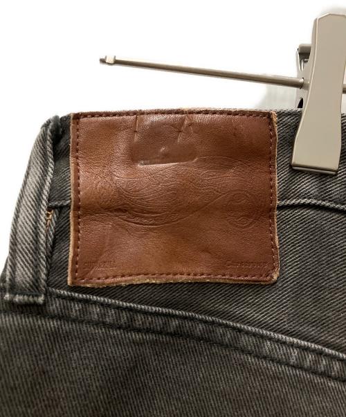 carservice（カーサービス）carservice (カーサービス) SUGARHILL (シュガーヒル) 26SS CS MODERN DENIM WIDE CUT ブラック サイズ:32の古着・服飾アイテム
