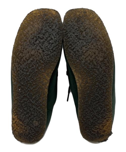 CLARKS（クラークス）CLARKS (クラークス) KITH (キス) YANKEES (ヤンキース) コラボロゴwallabee  BT グリーン サイズ:42の古着・服飾アイテム