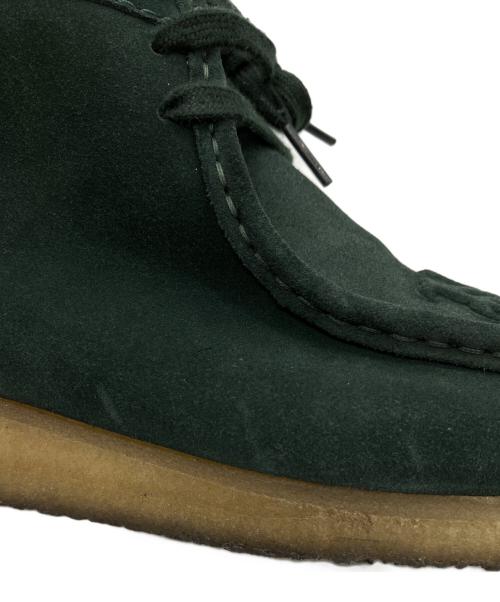 CLARKS（クラークス）CLARKS (クラークス) KITH (キス) YANKEES (ヤンキース) コラボロゴwallabee  BT グリーン サイズ:42の古着・服飾アイテム