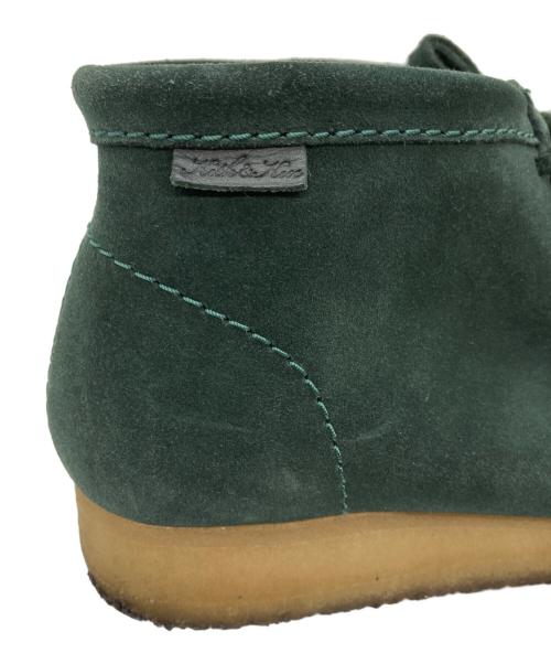 CLARKS（クラークス）CLARKS (クラークス) KITH (キス) YANKEES (ヤンキース) コラボロゴwallabee  BT グリーン サイズ:42の古着・服飾アイテム