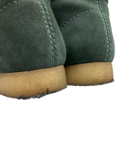 CLARKS（クラークス）CLARKS (クラークス) KITH (キス) YANKEES (ヤンキース) コラボロゴwallabee  BT グリーン サイズ:42の古着・服飾アイテム