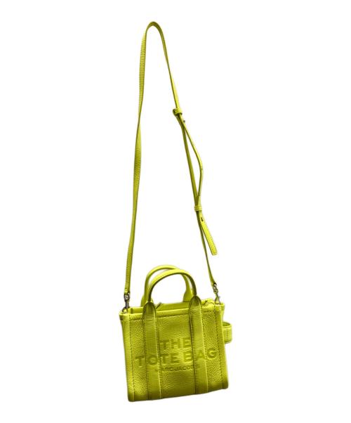 MARC JACOBS（マークジェイコブス）MARC JACOBS (マークジェイコブス) THE LEATHER CROSSBODY MINI TOTE グリーンの古着・服飾アイテム