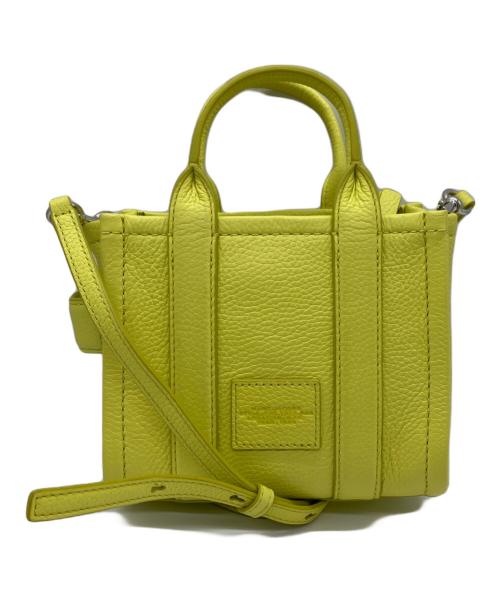 MARC JACOBS（マークジェイコブス）MARC JACOBS (マークジェイコブス) THE LEATHER CROSSBODY MINI TOTE グリーンの古着・服飾アイテム