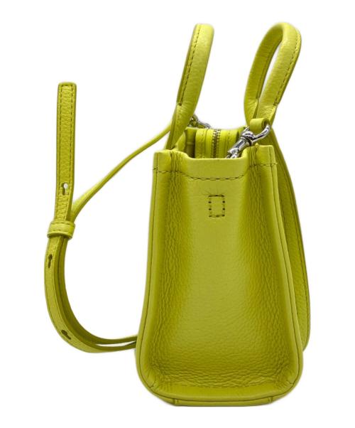 MARC JACOBS（マークジェイコブス）MARC JACOBS (マークジェイコブス) THE LEATHER CROSSBODY MINI TOTE グリーンの古着・服飾アイテム