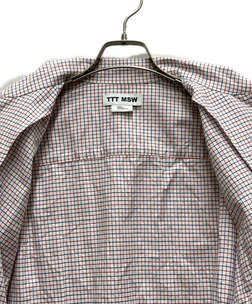 TTT MSW（ティー）TTT MSW (ティー) ZIP UR SHIRT マルチカラー サイズ:Sの古着・服飾アイテム