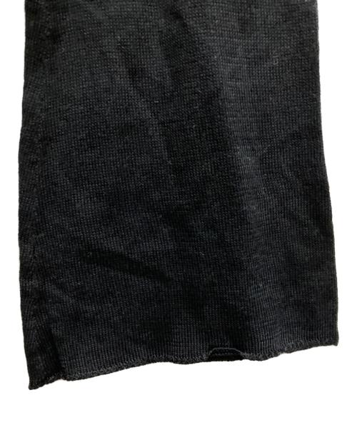 KOWGA（コウガ）KOWGA (コウガ) OG LOGO HIGH GAUGE KINIT TOP ブラック サイズ:FREEの古着・服飾アイテム